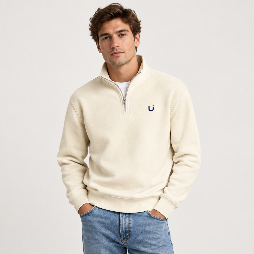 For Good Things Quarter Zip Sweatshirt